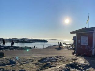 Seaside House in Sandvik with Pool